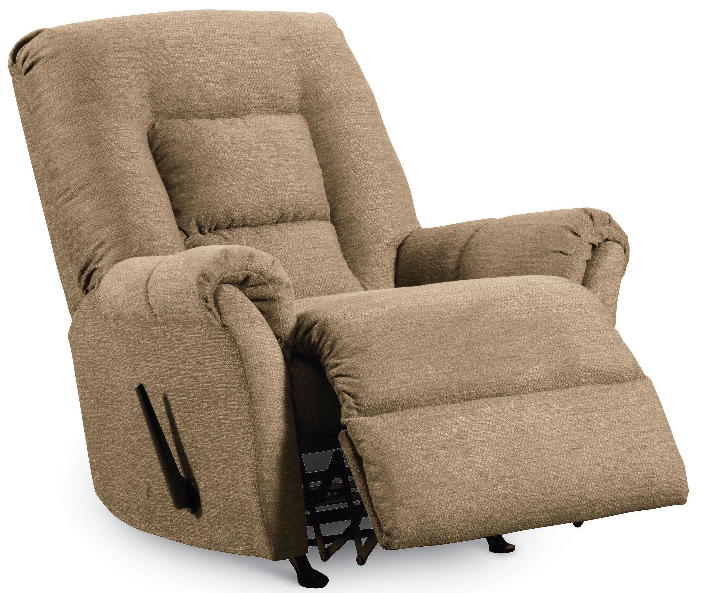 Lane Wallsaver Recliners Dooley Wall Recliner with Pub Back and Padded Arms AHFA Three Way
